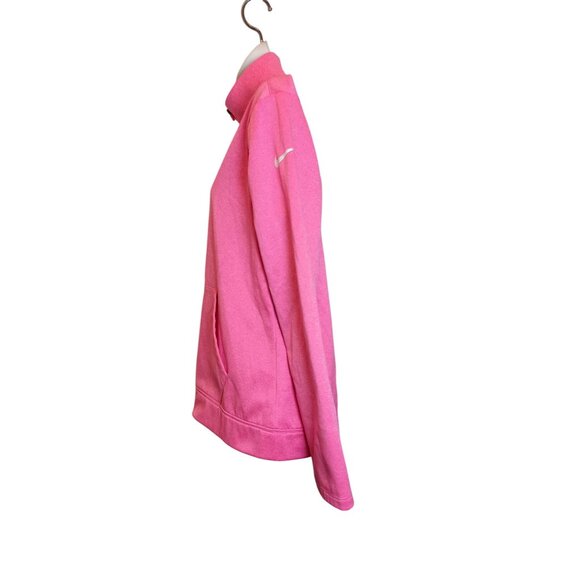 Nike Golf Dri-Fit Women's Long Sleeve Pink Full Zip Shirt Sz. M - Picture 4 of 9